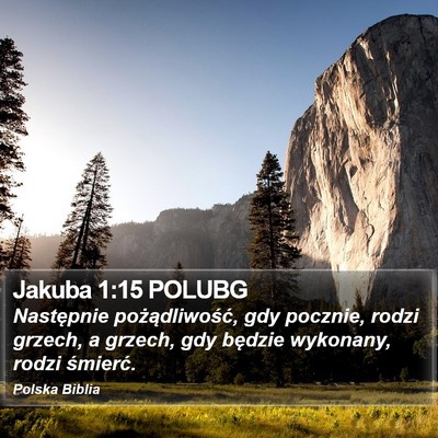 Jakuba 1:15 POLUBG Bible Verse Image