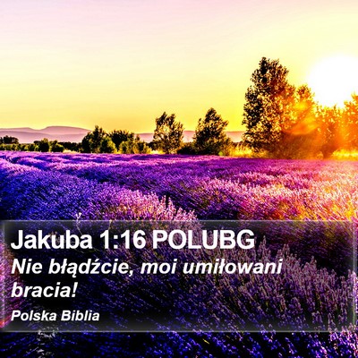Jakuba 1:16 POLUBG Bible Verse Image