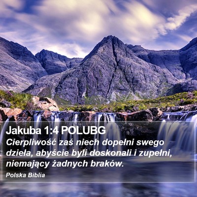 Jakuba 1:4 POLUBG Bible Verse Image