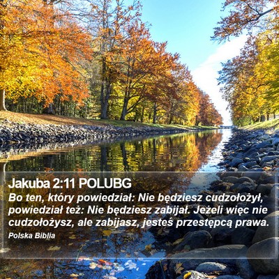 Jakuba 2:11 POLUBG Bible Verse Image