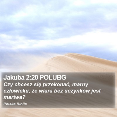 Jakuba 2:20 POLUBG Bible Verse Image