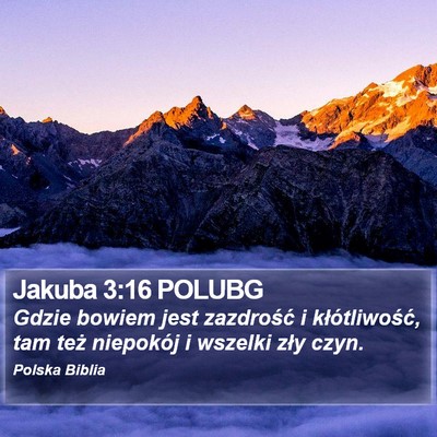 Jakuba 3:16 POLUBG Bible Verse Image