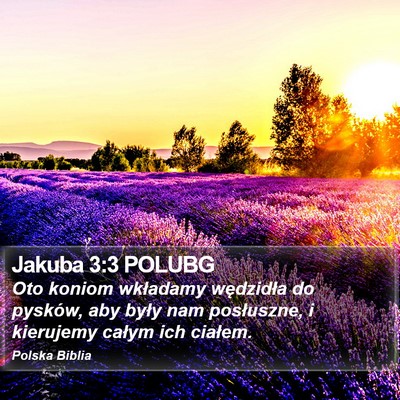 Jakuba 3:3 POLUBG Bible Verse Image