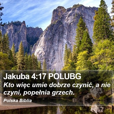 Jakuba 4:17 POLUBG Bible Verse Image