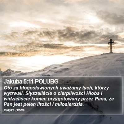 Jakuba 5:11 POLUBG Bible Verse Image