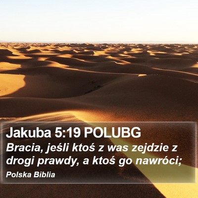 Jakuba 5:19 POLUBG Bible Verse Image