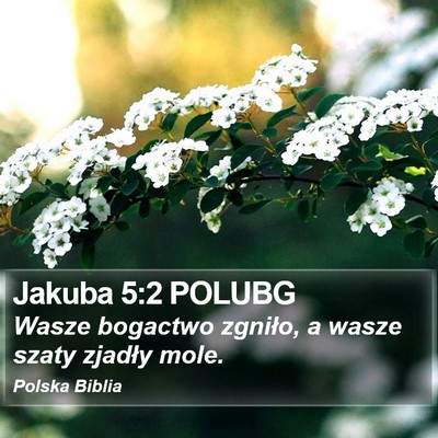 Jakuba 5:2 POLUBG Bible Verse Image