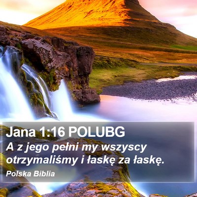 Jana 1:16 POLUBG Bible Verse Image