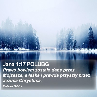 Jana 1:17 POLUBG Bible Verse Image
