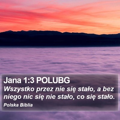 Jana 1:3 POLUBG Bible Verse Image