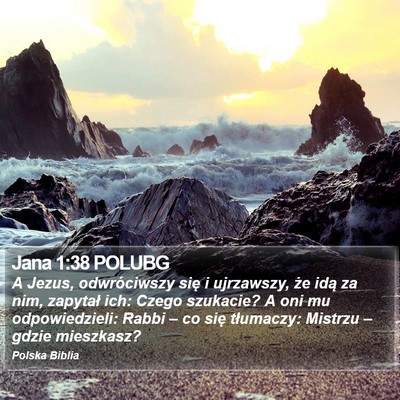 Jana 1:38 POLUBG Bible Verse Image