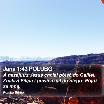 Jana 1:43 POLUBG Bible Verse Image