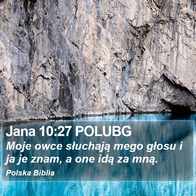 Jana 10:27 POLUBG Bible Verse Image