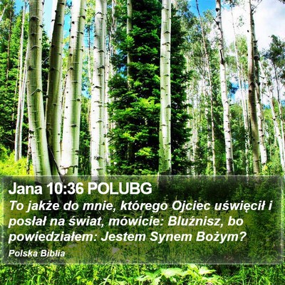 Jana 10:36 POLUBG Bible Verse Image