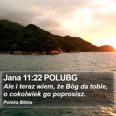 Jana 11:22 POLUBG Bible Verse Image