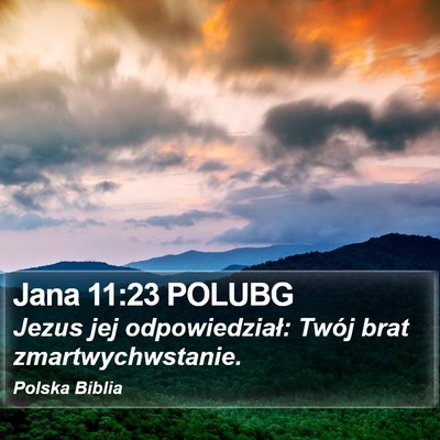 Jana 11:23 POLUBG Bible Verse Image