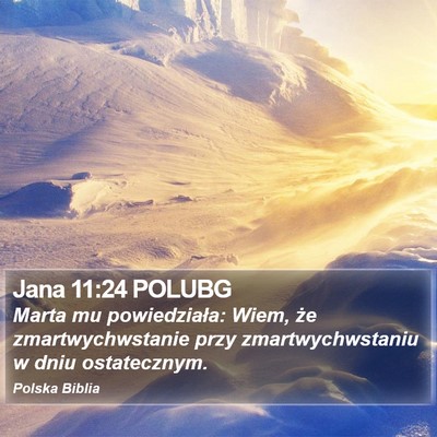 Jana 11:24 POLUBG Bible Verse Image