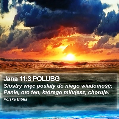 Jana 11:3 POLUBG Bible Verse Image