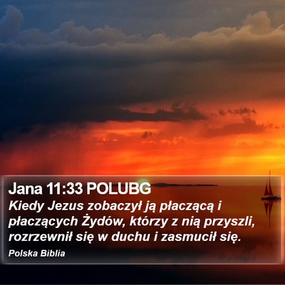 Jana 11:33 POLUBG Bible Verse Image