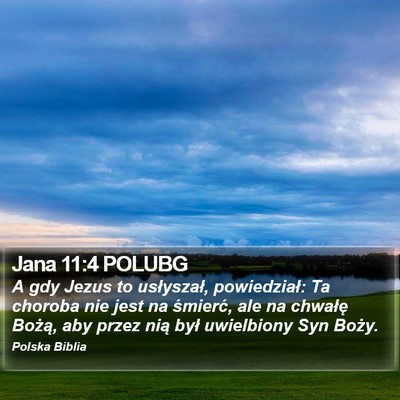 Jana 11:4 POLUBG Bible Verse Image
