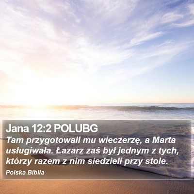 Jana 12:2 POLUBG Bible Verse Image