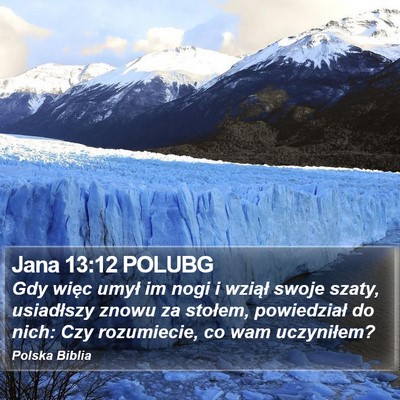Jana 13:12 POLUBG Bible Verse Image
