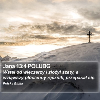Jana 13:4 POLUBG Bible Verse Image