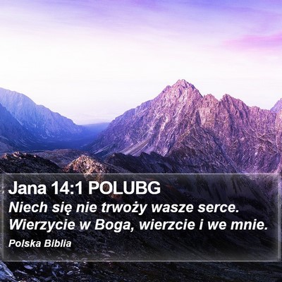 Jana 14:1 POLUBG Bible Verse Image