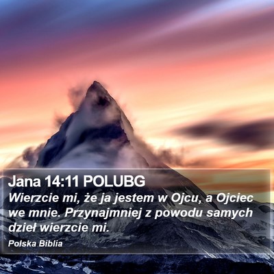 Jana 14:11 POLUBG Bible Verse Image