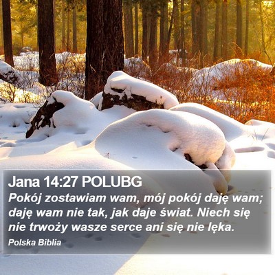 Jana 14:27 POLUBG Bible Verse Image