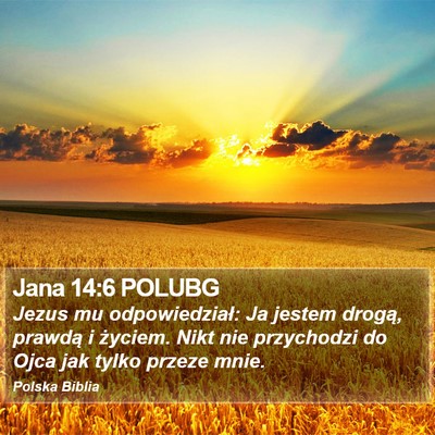 Jana 14:6 POLUBG Bible Verse Image