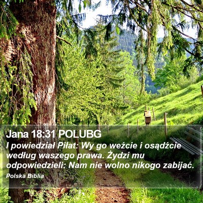 Jana 18:31 POLUBG Bible Verse Image