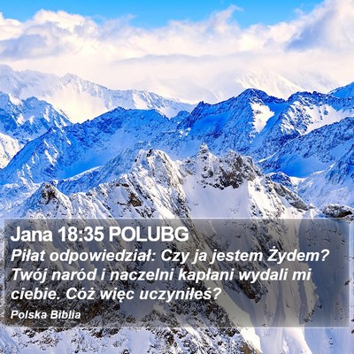 Jana 18:35 POLUBG Bible Verse Image