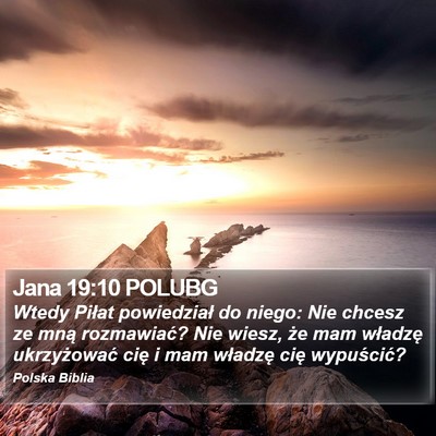 Jana 19:10 POLUBG Bible Verse Image