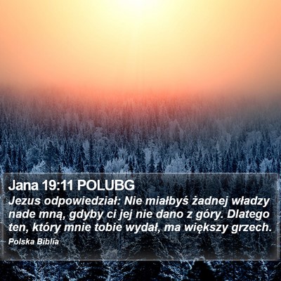 Jana 19:11 POLUBG Bible Verse Image