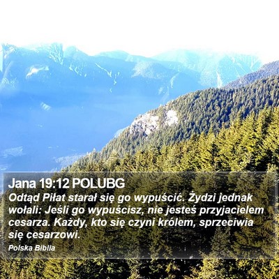 Jana 19:12 POLUBG Bible Verse Image