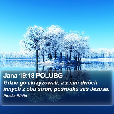 Jana 19:18 POLUBG Bible Verse Image