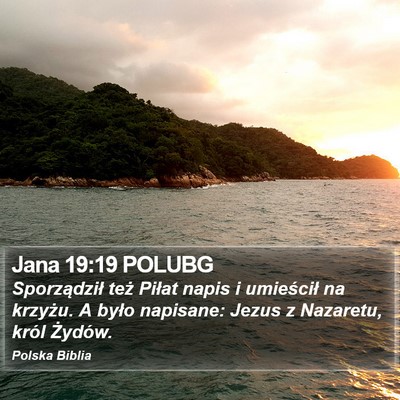Jana 19:19 POLUBG Bible Verse Image