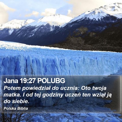 Jana 19:27 POLUBG Bible Verse Image