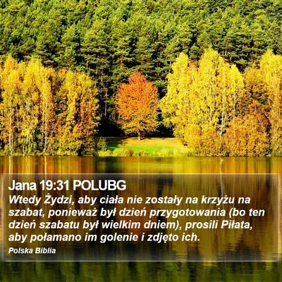 Jana 19:31 POLUBG Bible Verse Image