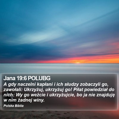 Jana 19:6 POLUBG Bible Verse Image