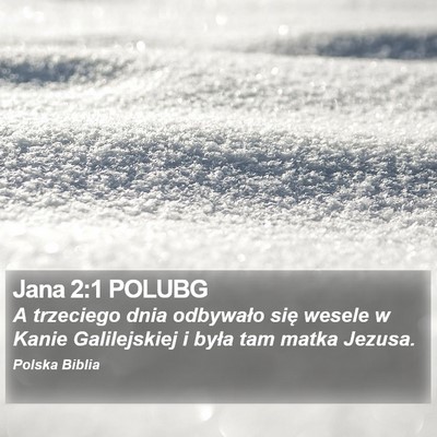 Jana 2:1 POLUBG Bible Verse Image