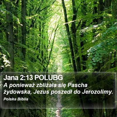 Jana 2:13 POLUBG Bible Verse Image