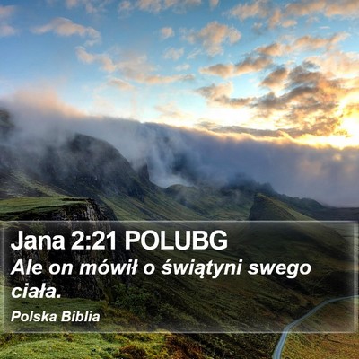 Jana 2:21 POLUBG Bible Verse Image
