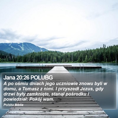 Jana 20:26 POLUBG Bible Verse Image