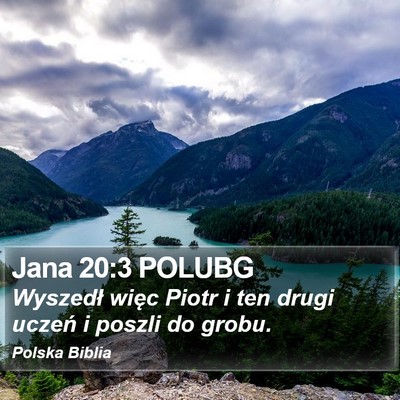 Jana 20:3 POLUBG Bible Verse Image