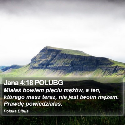 Jana 4:18 POLUBG Bible Verse Image