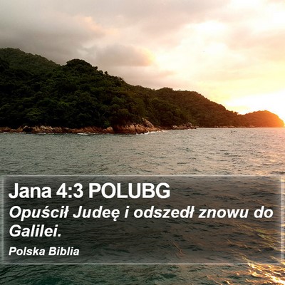 Jana 4:3 POLUBG Bible Verse Image