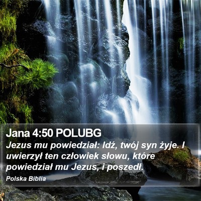 Jana 4:50 POLUBG Bible Verse Image