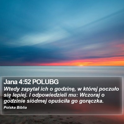 Jana 4:52 POLUBG Bible Verse Image